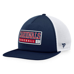 St. Louis Cardinals Majestic Foam Trucker Snapback Hat - Navy/White - MLB Sale