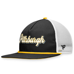 Pittsburgh Pirates Fanatics Heritage Golfer Snapback Hat - Black - Fanatics Sale