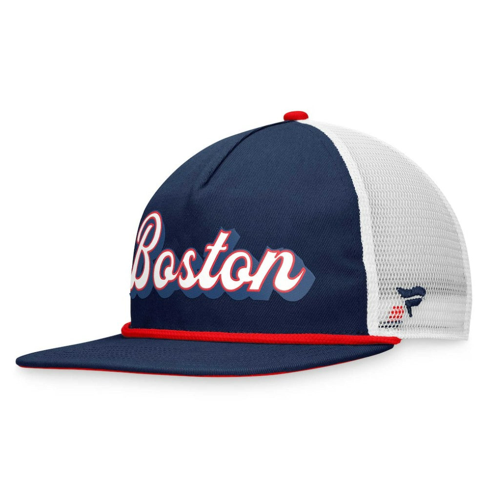 Boston Red Sox Fanatics Heritage Golfer Snapback Hat - Navy - Fanatics on Sale