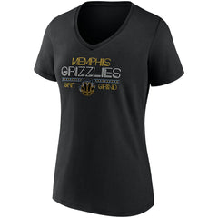 Memphis Grizzlies Women's Hometown Collection Grit Grind V-Neck T-Shirt Black | Fanatics discount