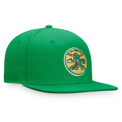 Athletics Fanatics Cooperstown Collection Core Snapback Hat - Kelly Green - Fanatics Lifestyle