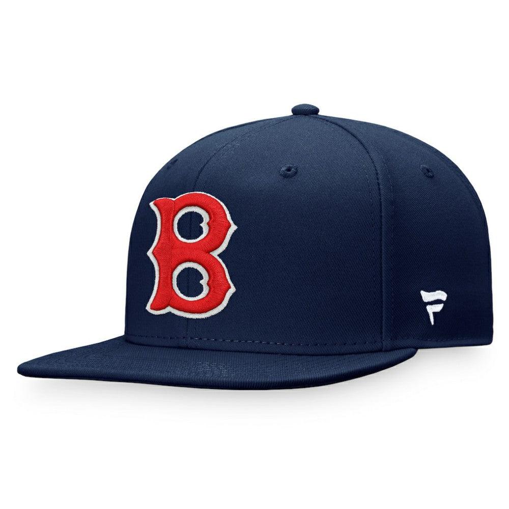 Boston Red Sox Fanatics Cooperstown Collection Core Snapback Hat - Navy - Fanatics Discount