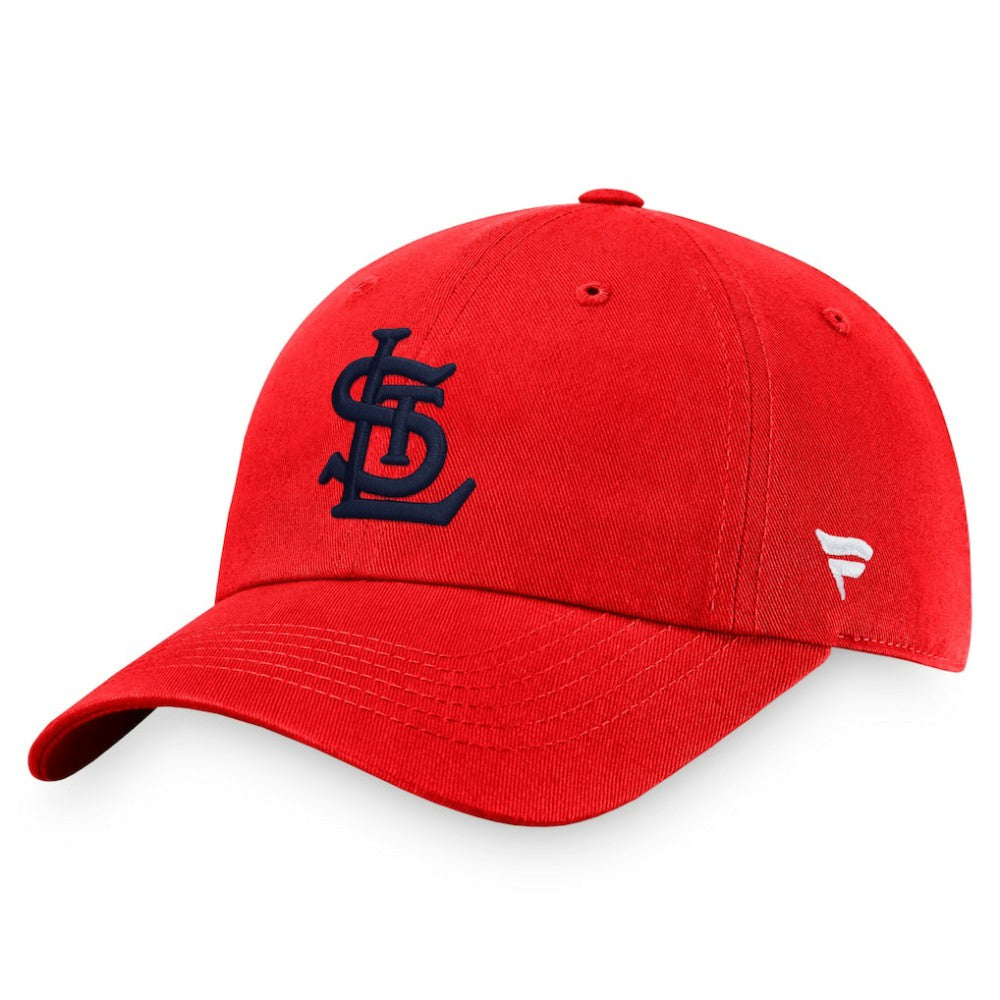 St. Louis Cardinals Fanatics Cooperstown Collection Core Adjustable Hat - Red - Fanatics Discount
