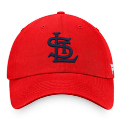 St. Louis Cardinals Fanatics Cooperstown Collection Core Adjustable Hat - Red - Fanatics Discount