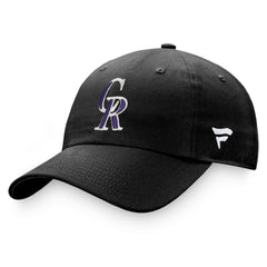 Colorado Rockies Fanatics Cooperstown Collection Core Adjustable Hat - Black - Fanatics on Sale