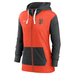 San Francisco Giants Nike Women's Full-Zip Hoodie - Orange - Nike Discount