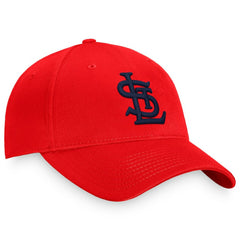 St. Louis Cardinals Fanatics Cooperstown Collection Core Adjustable Hat - Red - Fanatics Online