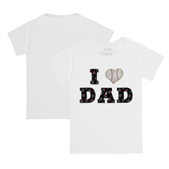 Arizona Diamondbacks Tiny Turnip Youth I Love Dad T-Shirt - White - MLB Lifestyle