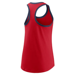 Washington Nationals Nike Women's Tech Tri-Blend Tank Top - Red - Nike Lifestyle