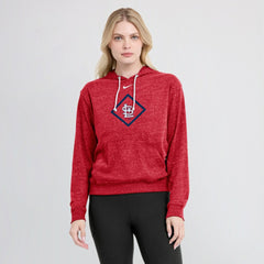 St. Louis Cardinals Nike Women's Diamond Icon Gym Vintage Lightweight Hooded Top - Red - Nike Online