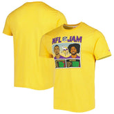 Randy Moss & Daunte Culpepper Minnesota Vikings Homage Unisex NFL Jam Retired Tri-Blend T-Shirt Heather Gold