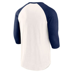 Chicago White Sox Fanatics Backdoor Slider Raglan 3/4-Sleeve T-Shirt - White/Navy - Fanatics Discount