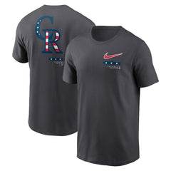 Colorado Rockies Nike Americana T-Shirt - Anthracite - Nike Sale