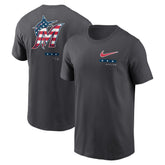 Miami Marlins Nike Americana T-Shirt - Anthracite - Nike Sale
