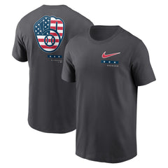 Milwaukee Brewers Nike Americana T-Shirt - Anthracite - Nike Discount