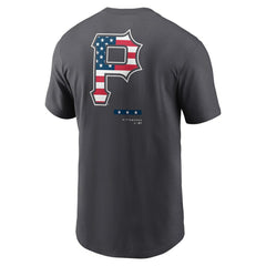 Pittsburgh Pirates Nike Americana T-Shirt - Anthracite - Nike Discount