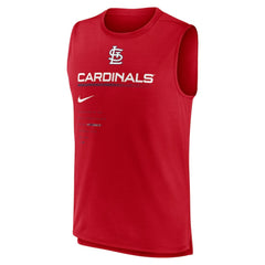St. Louis Cardinals Nike Exceed Performance Tank Top - Red - Nike Sale