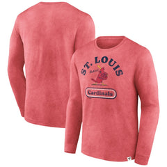 St. Louis Cardinals Fanatics Circus Catch Long Sleeve T-Shirt - Red - Fanatics Online