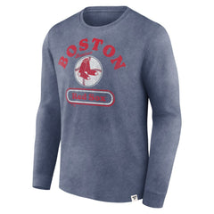 Boston Red Sox Fanatics Circus Catch Long Sleeve T-Shirt - Navy - Fanatics on Sale