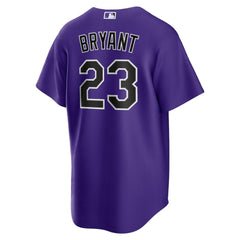 Kris Bryant Colorado Rockies Nike Alternate Replica Player Jersey - Purple - Nike Online