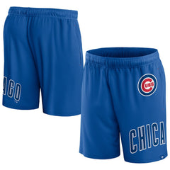Chicago Cubs Fanatics Clincher Mesh Shorts - Royal - Fanatics on Sale