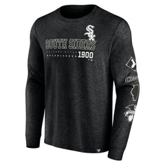 Chicago White Sox Fanatics High Whip Pitcher Long Sleeve T-Shirt - Black - Fanatics Lifestyle