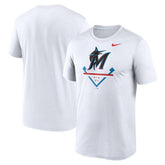 Miami Marlins Nike Icon Legend Dri-FIT T-Shirt - White - Nike on Sale