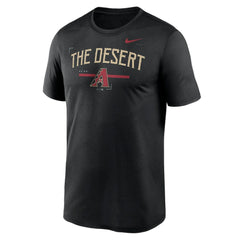 Arizona Diamondbacks Nike Local Legend Practice Performace T-Shirt - Black - Nike Lifestyle
