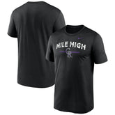Colorado Rockies Nike Local Legend Practice Performace T-Shirt - Black - Nike on Sale