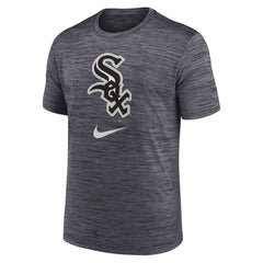 Chicago White Sox Nike Logo Velocity Performance T-Shirt - Black - Nike on Sale