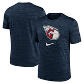 Cleveland Guardians Nike Logo Velocity Performance T-Shirt - Navy - Nike Discount