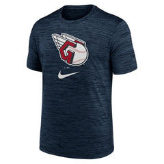 Cleveland Guardians Nike Logo Velocity Performance T-Shirt - Navy - Nike Discount