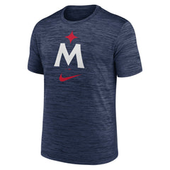 Minnesota Twins Nike 2023 Logo Velocity Performance T-Shirt - Navy - Nike Lifestyle
