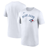 Toronto Blue Jays Nike New Legend Wordmark Dri-FIT T-Shirt - White - Nike Online
