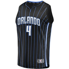 Jalen Suggs Orlando Magic Youth 2021/22 Fast Break Replica Jersey Icon Edition Black | Fanatics