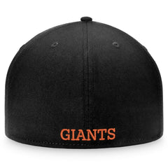 San Francisco Giants Fanatics Heritage Patch Fitted Hat - Black/Orange - Fanatics Online
