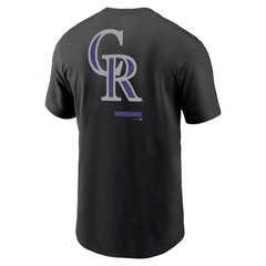 Colorado Rockies Nike Over the Shoulder T-Shirt - Black - Nike Online