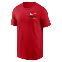 Cincinnati Reds Nike Over the Shoulder T-Shirt - Red - Nike on Sale
