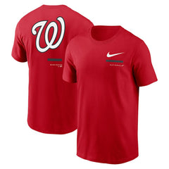 Washington Nationals Nike Over the Shoulder T-Shirt - Red - Nike Sale