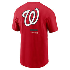 Washington Nationals Nike Over the Shoulder T-Shirt - Red - Nike Sale