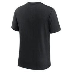 San Francisco Giants Nike Rewind Retro Tri-Blend T-Shirt - Black - Nike Discount