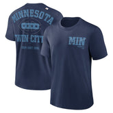 Minnesota Twins Nike Statement Game Over T-Shirt - Navy - Nike Discount