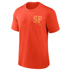 San Francisco Giants Nike Statement Game Over T-Shirt - Orange - Nike Lifestyle