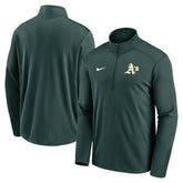 Athletics Nike Agility Pacer Performance Half-Zip Top - Green - Nike Lifestyle