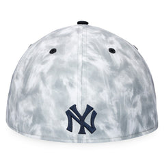New York Yankees Fanatics Smoke Dye Fitted Hat - Black/White - Fanatics Online