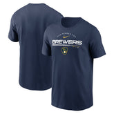 Milwaukee Brewers Nike Team Engineered Performance T-Shirt - Navy - Nike Sale
