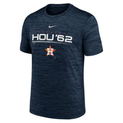 Houston Astros Nike Wordmark Velocity Performance T-Shirt - Navy - Nike Discount
