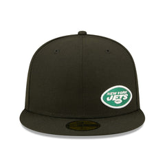 New York Jets New Era Flawless 59FIFTY Fitted Hat Black