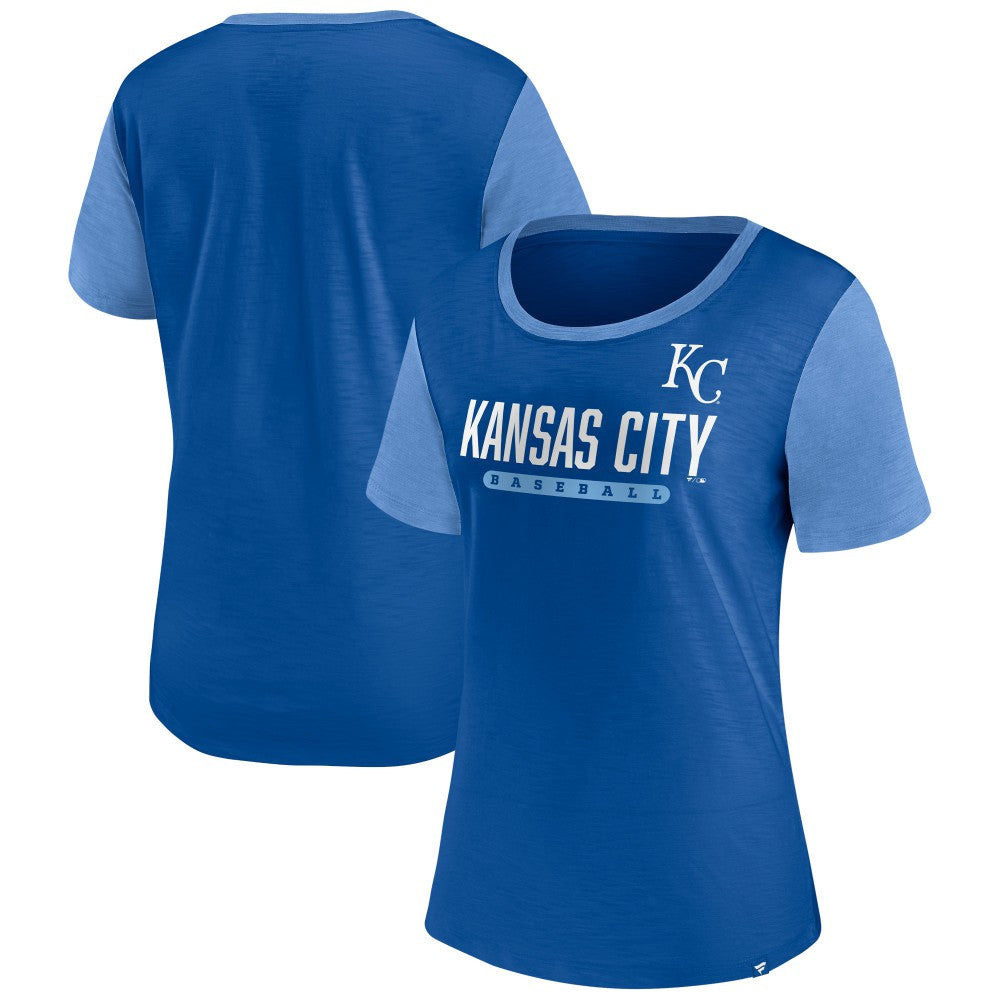 Kansas City Royals Fanatics Women's Mound T-Shirt - Royal - Fanatics Online