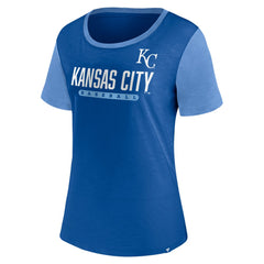 Kansas City Royals Fanatics Women's Mound T-Shirt - Royal - Fanatics Online